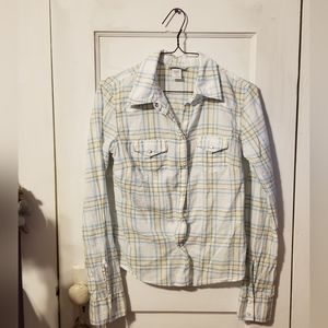 Abercrombie and Fitch Plaid Button Up Shirt